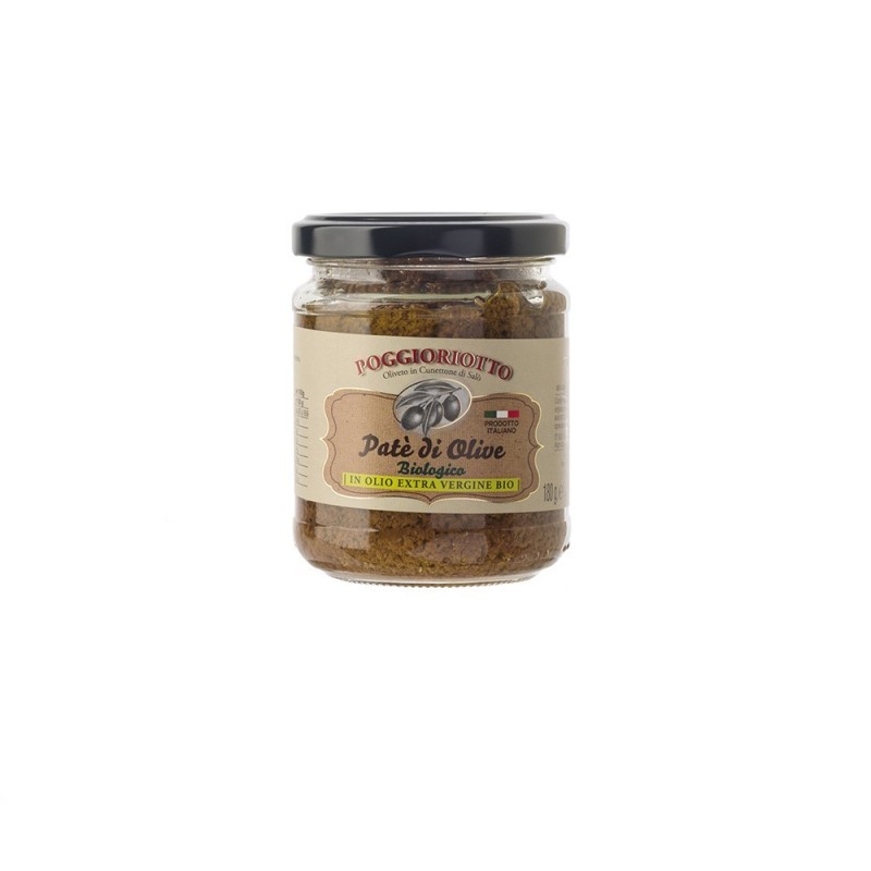 Poggioriotto - Black Olive Pate 180g - Buy on GardaVino